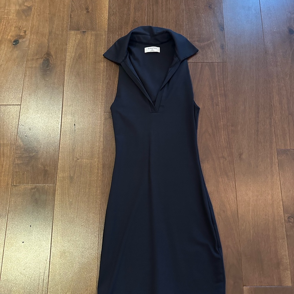 Babaton Black Sleeveless Sheath Dress